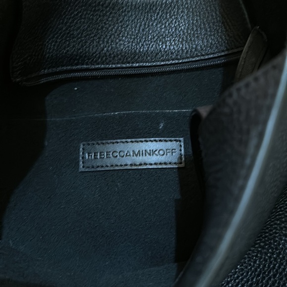 Rebecca Minkoff black leather purse with longer strap - Picture 4 of 11